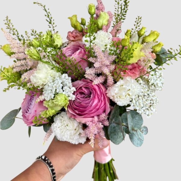 Buchet de mireasa romantic