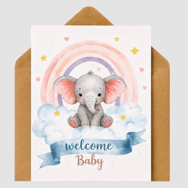 Felicitare Welcome baby